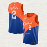 Collin Sexton NO 2 Camiseta Cleveland Cavaliers Ciudad Edition Azul