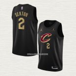 Collin Sexton NO 2 Camiseta Cleveland Cavaliers Statement 2022-23 Negro