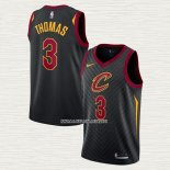 Isaiah Thomas NO 3 Camiseta Cleveland Cavaliers Statement Negro