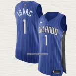 Jonathan Isaac NO 1 Camiseta Orlando Magic Icon Autentico Azul
