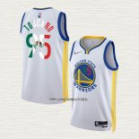 Juan Toscano-Anderson NO 95 Camiseta Golden State Warriors Slam Dunk Special Mexico Edition 2022 Blanco