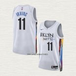 Kyrie Irving NO 11 Camiseta Brooklyn Nets Ciudad 2022-23 Blanco