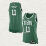 Kyrie Irving NO 11 Camiseta Mujer Boston Celtics Icon Verde