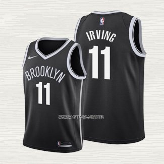 Kyrie Irving NO 11 Camiseta Nino Brooklyn Nets Icon 2019 Negro