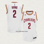 Kyrie Irving NO 2 Camiseta Cleveland Cavaliers Blanco