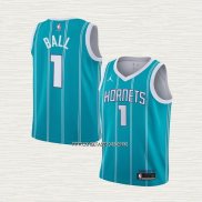 LaMelo Ball NO 1 Camiseta Nino Charlotte Hornets Icon 2022-23 Verde