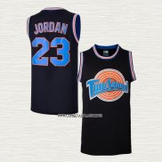 Michael Jordan NO 23 Camiseta Tune Squad Negro