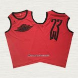 Michael Jordan NO 23 Camiseta Wings Special Rojo