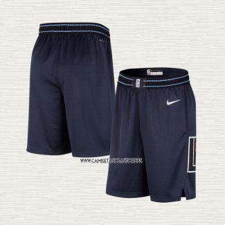 Pantalone Los Angeles Clippers Ciudad 2023-24 Azul