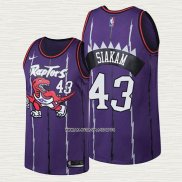 Pascal Siakam NO 43 Camiseta Toronto Raptors Classic Edition Violeta