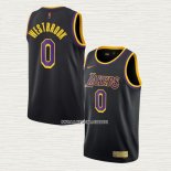 Russell Westbrook NO 0 Camiseta Los Angeles Lakers Statement 2021-22 Negro