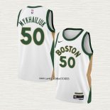 Sviatoslav Mykhailiuk NO 50 Camiseta Boston Celtics Ciudad 2023-24 Blanco