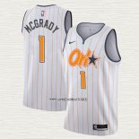 Tracy McGrady NO 1 Camiseta Orlando Magic Ciudad 2020-21 Blanco