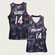 Tyler Herro NO 14 Camiseta Miami Heat Fashion Royalty Negro