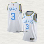 Anthony Davis NO 3 Camiseta Los Angeles Lakers Classic 2022-23 Blanco