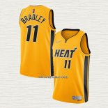 Avery Bradley NO 11 Camiseta Miami Heat Earned 2020-21 Oro