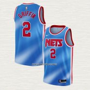 Blake Griffin NO 2 Camiseta Brooklyn Nets Classic 2020-21 Azul