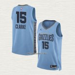 Brandon Clarke NO 15 Camiseta Memphis Grizzlies Statement 2022-23 Azul