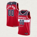 Camiseta Washington Wizards Personalizada Icon 2020-21 Rojo