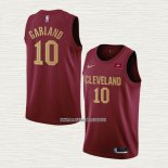 Darius Garland NO 10 Camiseta Cleveland Cavaliers Icon 2022-23 Rojo