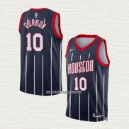 Eric Gordon NO 10 Camiseta Houston Rockets Ciudad 2022-23 Negro
