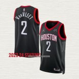 Fred Vanvleet NO 2 Camiseta Houston Rockets Statement 2023-24 Negro