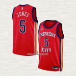 Herbert Jones NO 5 Camiseta New Orleans Pelicans Statement 2023-24 Rojo