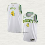Jalen Green NO 4 Camiseta Houston Rockets Classic 2022-23 Blanco