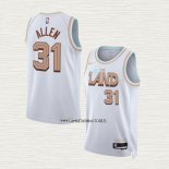 Jarrett Allen NO 31 Camiseta Cleveland Cavaliers Ciudad 2022-23 Blanco