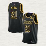 Joel Ayayi NO 21 Camiseta Los Angeles Lakers Mamba 2021-22 Negro