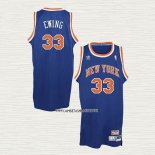 John Starks NO 3 Camiseta New York Knicks Retro Azul