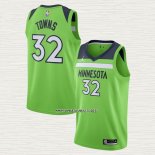 Karl-Anthony Towns NO 32 Camiseta Minnesota Timberwolves Statement 2020-21 Verde