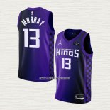 Keegan Murray NO 13 Camiseta Sacramento Kings Statement 2023-24 Violeta