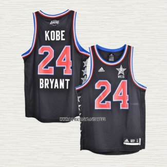Kobe Bryant NO 24 Camiseta All Star 2015 Negro