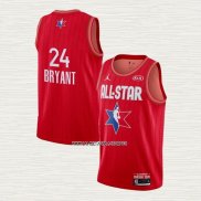Kobe Bryant NO 24 Camiseta Los Angeles Lakers All Star 2020 Rojo