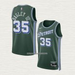 Marvin Bagley III NO 35 Camiseta Detroit Pistons Ciudad 2022-23 Verde