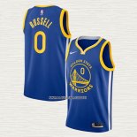 NO 0 Camiseta Golden State Warriors Icon 2018-19 Azul D'Angelo Russell