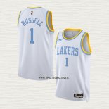 NO 1 Camiseta Los Angeles Lakers Classic 2022-23 Blanco D'Angelo Russell