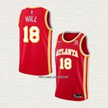 Solomon Hill NO 18 Camiseta Atlanta Hawks Icon 2020-21 Rojo