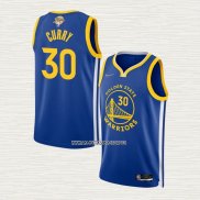 Stephen Curry NO 30 Camiseta Golden State Warriors Icon 2022 NBA Finals Azul