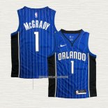 Tracy McGrady NO 1 Camiseta Orlando Magic Association Azul
