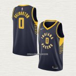 Tyrese Haliburton NO 0 Camiseta Indiana Pacers Icon 2022-23 Azul