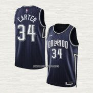 Wendell Carter NO 34 Camiseta Orlando Magic Ciudad 2023-24 Azul