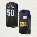 Aaron Gordon NO 50 Camiseta Denver Nuggets Ciudad 2023-24 Negro