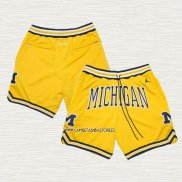 Air Jordan Pantalone Just Don NCAA Michigan Amarillo