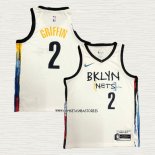 Blake Griffin NO 2 Camiseta Brooklyn Nets Ciudad 2020-21 Blanco
