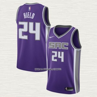 Buddy Hield NO 24 Camiseta Sacramento Kings Icon Violeta