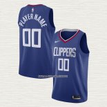 Camiseta Los Angeles Clippers Personalizada Icon 2020-21 Azul