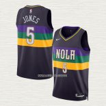 Herbert Jones NO 5 Camiseta New Orleans Pelicans Ciudad 2022-23 Violeta