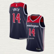 Ish Smith NO 14 Camiseta Washington Wizards Statement Azul